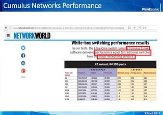 Cumulus Networks Performance
 
