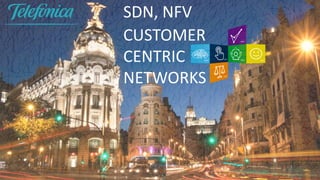 SDN, NFV
CUSTOMER
CENTRIC
NETWORKS
 
