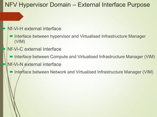 Network Function Virtualization : HyperVisor Domain | PPT