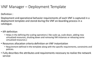 NFV management and orchestration framework architecture | PPTX