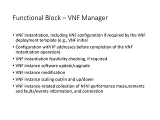 NFV management and orchestration framework architecture | PPTX