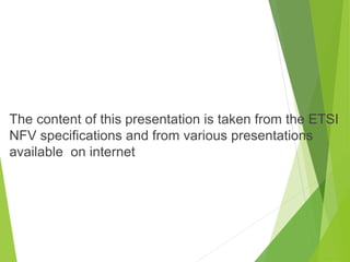 Network Function Virtualization : Overview | PPTX