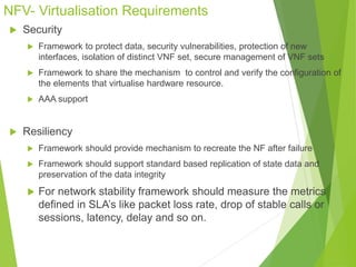 Network Function Virtualization : Overview | PPTX