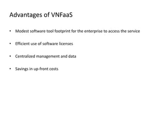 NFV Use Case_Virtual Network Function As Service | PDF