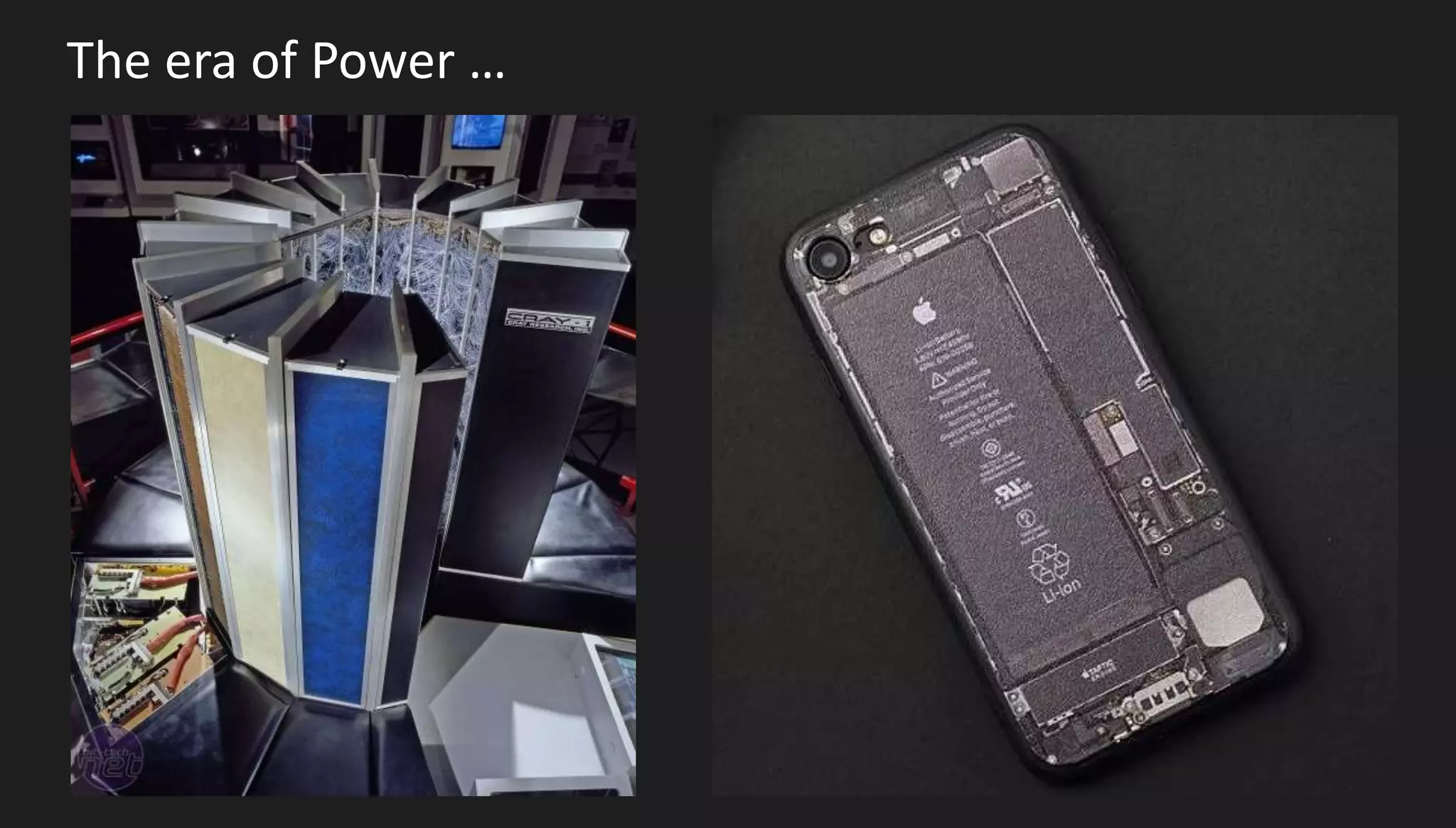 The era of Power …
 