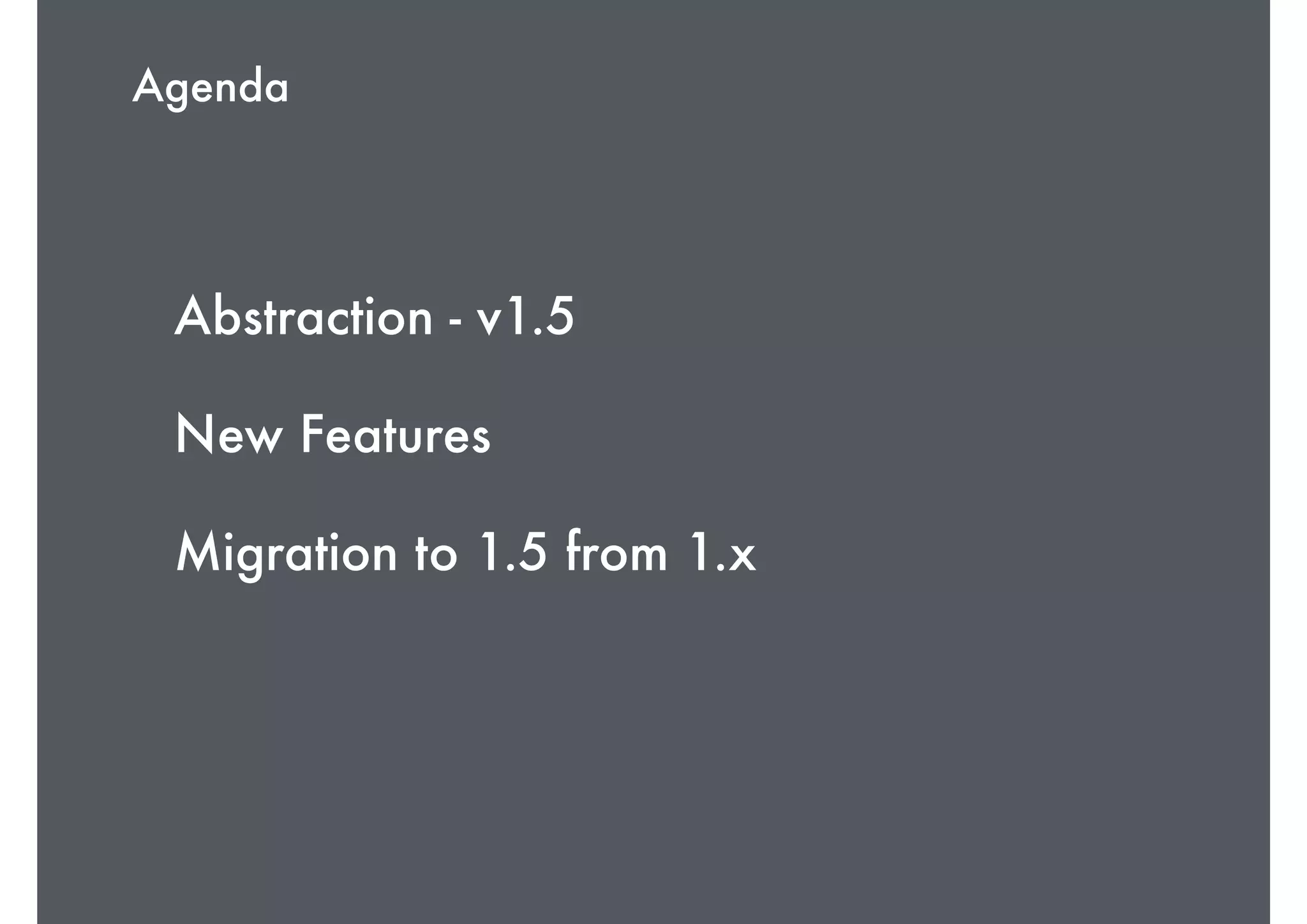 New Features in Angular 1.5