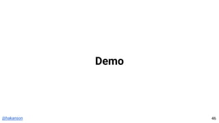 @hakanson 46
Demo
 