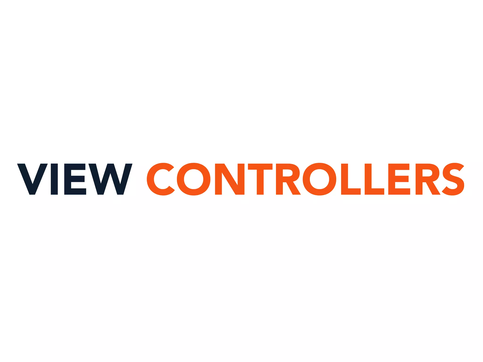 VIEW CONTROLLERS
 