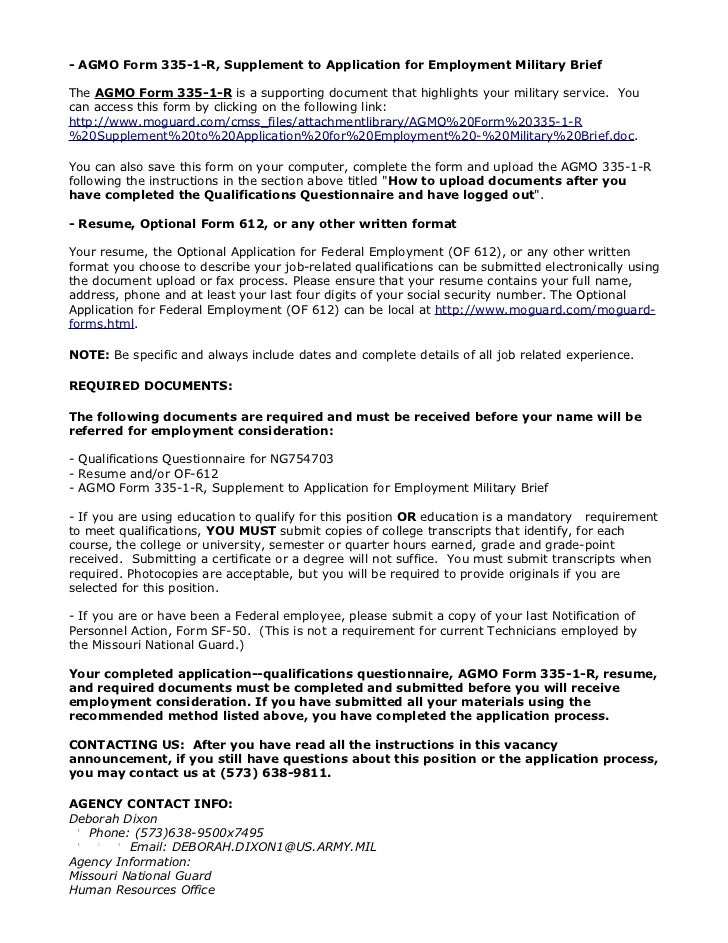 ng754703 welder wg 10 jefferson city mo army vacancy opm form 1203 fx