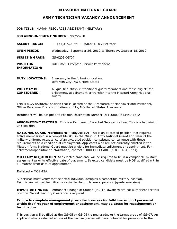 ng755298 human resources assistant military gs 05 06 07 jefferso