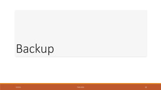 Backup
7/23/16 TEMU 2016 32
 