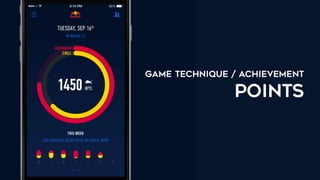 GAME TECHNIQUE / ACHIEVEMENT
POINTS
 