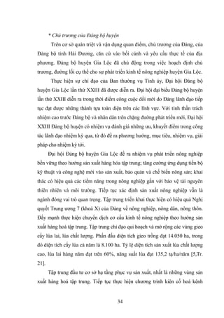ĐẢNG BỘ HUYỆN GIA LỘC(TỈNH HẢI DƢƠNG) LÃNH ĐẠO PHÁT TRIỂN KINH TẾ NÔNG NGHIỆP.pdf