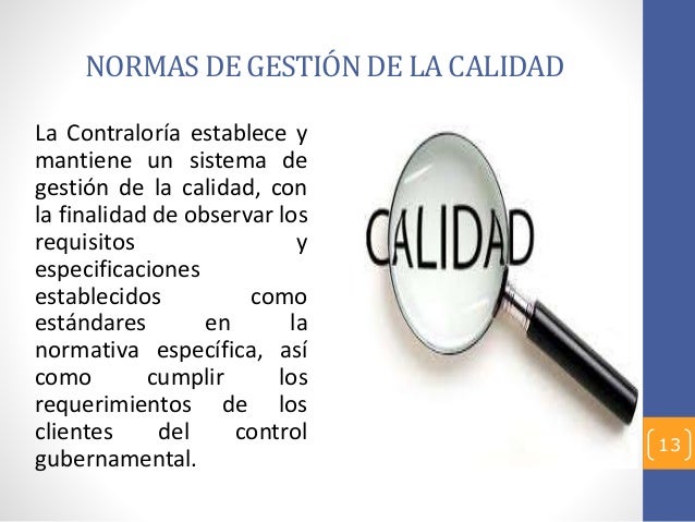 Normas Generales De Control Gubernamental Ngcg Rc N 273 Normas Generales De Control Gubernamental Ngcg Rc N 273