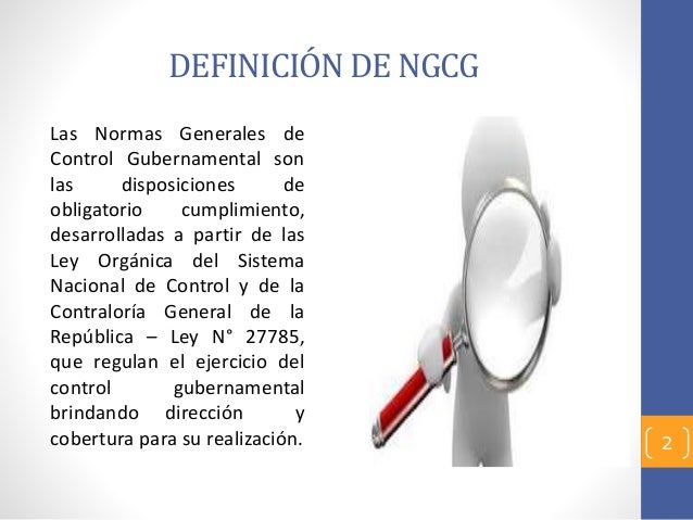 Normas Generales De Control Gubernamental Ngcg Rc N 273 Normas Generales De Control Gubernamental Ngcg Rc N 273