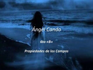 Ángel Cando
6to «B»
Propiedades de los Campos
 