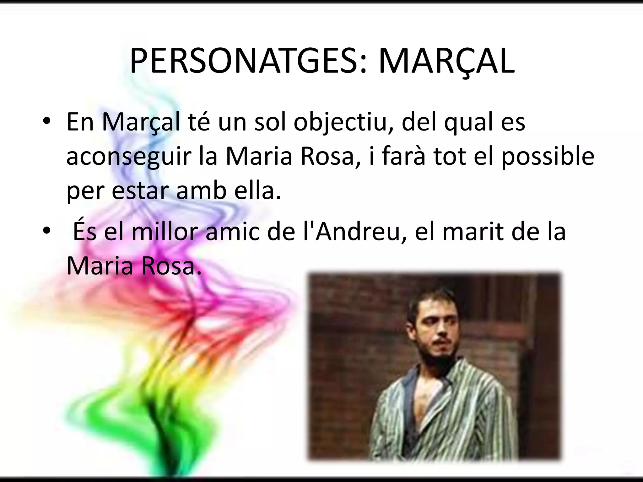 ARGUMENTL'obra es basa en el contrast del bo i el dolentL'historiacomençaquan en Sebastiàs’ha de casar amb una noble. Però ell està enamorat i manté una relació amb la Marta.Sebastiàvol a un noiinnocent, en Manelic, que no sospiti res de la sevarelacióamb la Marta i casar-los per a que aixíellpugui casar-se amb la noble i seguir tenintcomamant la Marta.Manelic i Marta s’enadonen de l’engany i Manelic mata a Sebastià. Finalment, s’escapenels dos junts, perque Marta s’acabaenamorant del Manelic. 