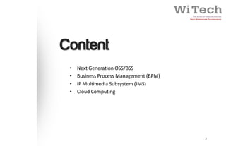 Ngen oss bss - architecture evolution | PDF