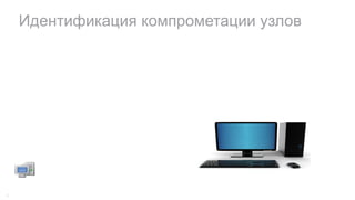 Идентификация компрометации узлов
30
 