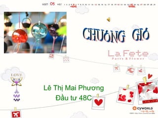 Lê Thị Mai Phương
    Đầu tư 48C
 