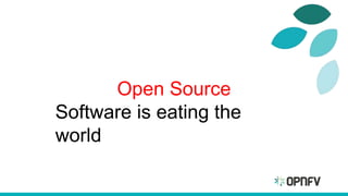 Open Source
Software is eating the
world
 