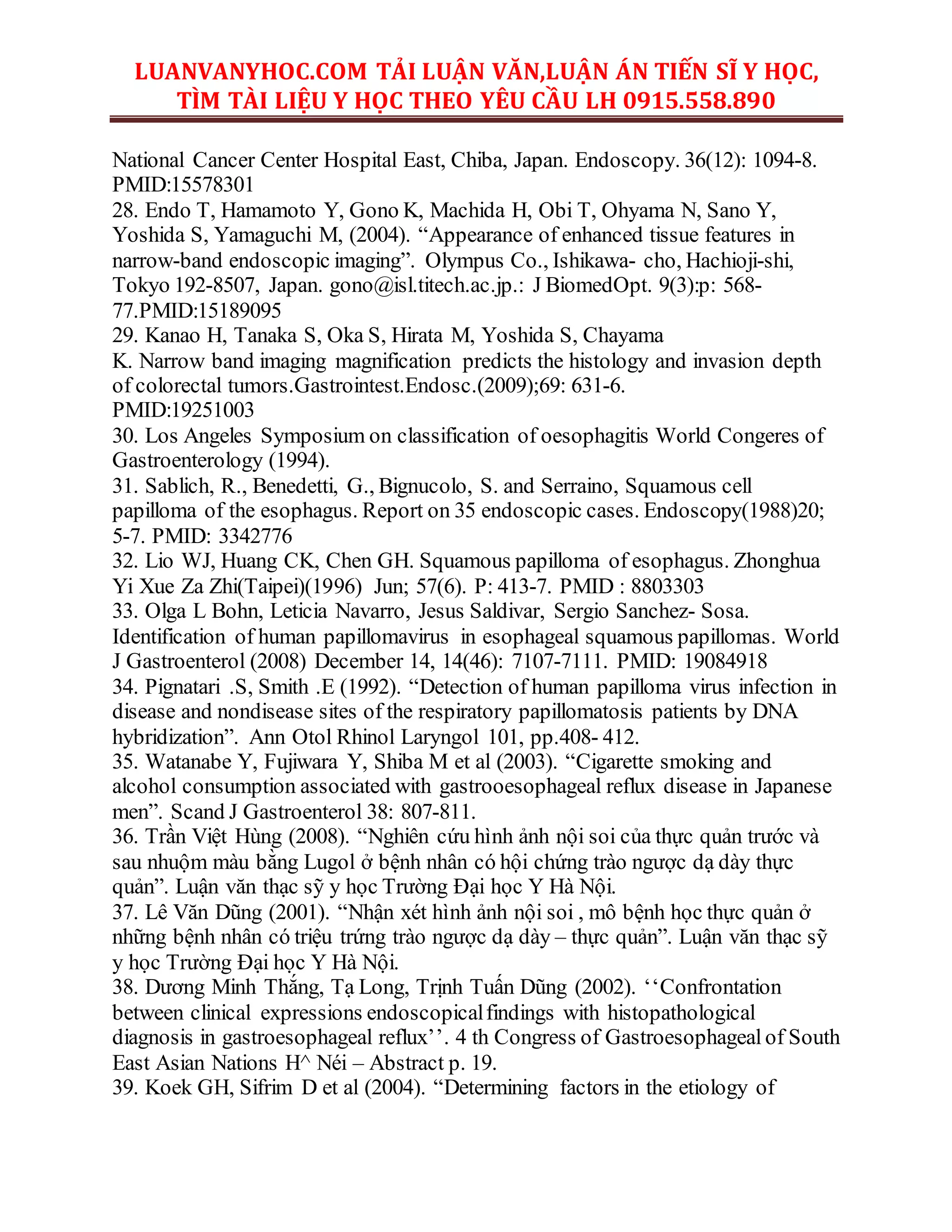 Nghien cuu hinh anh noi soi va mo benh hoc cua u nhu thuc quan | DOCX