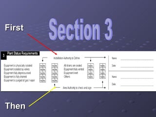 Section 3 First Then 