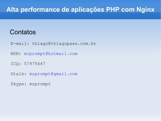 Site  http://nginx.net/ 