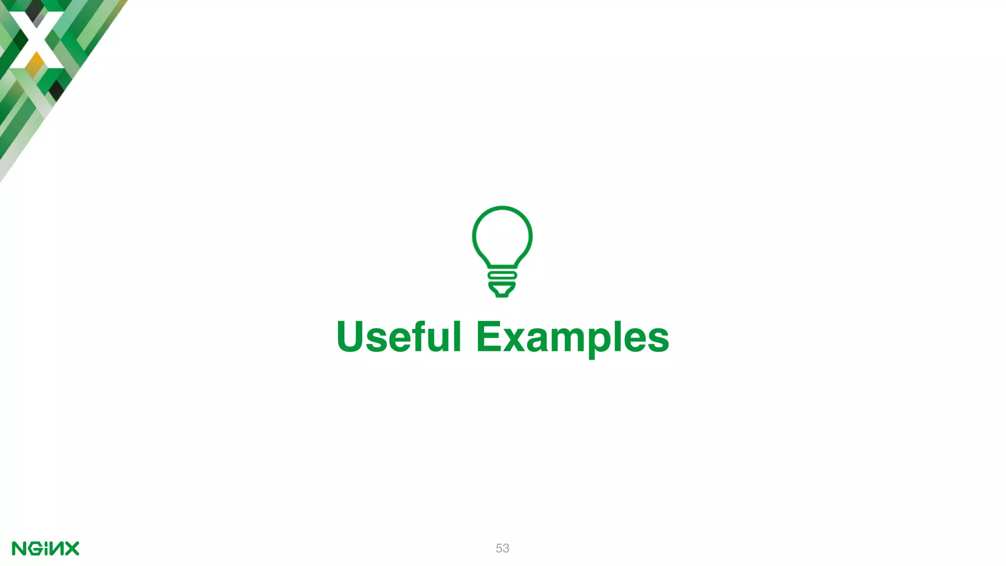 53 Useful Examples 
