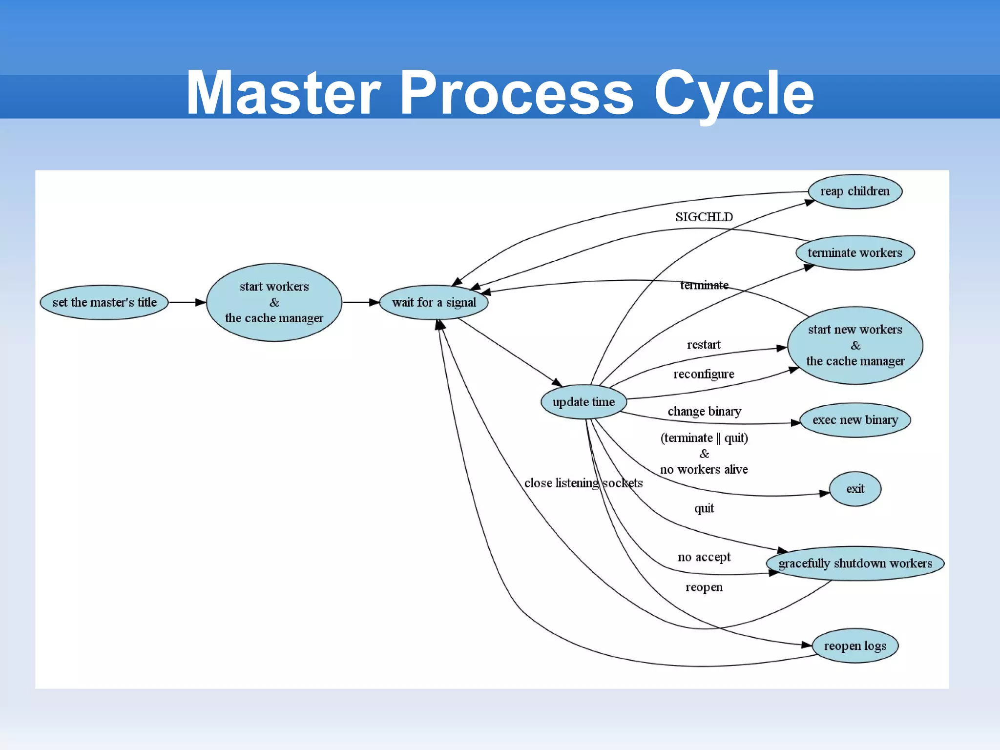 Master Process Cycle
 