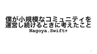 Nagoya.Swift+
1
 