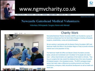 Newcastle Gateshead Medical Volunteers Charity ball 2014