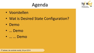 Desired state configuration with Powershell | PPT