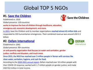Comprehensive Overview of NGOs: Types, Operations, and Global Impact | PPTX