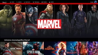 HOME SEARCH WATCHLIST
+ ORIGINALS MOVIES SERIES Profile
Universo cinematográfico Marvel
 