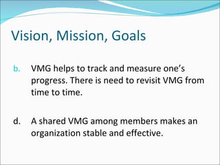 Vmgo Example Good NGO Governance | PPT