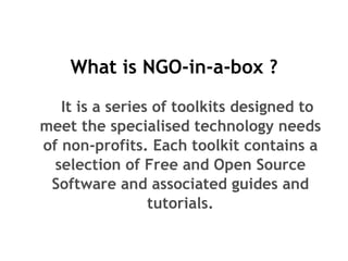 NGO-In-a-Box - Pi Villanueva