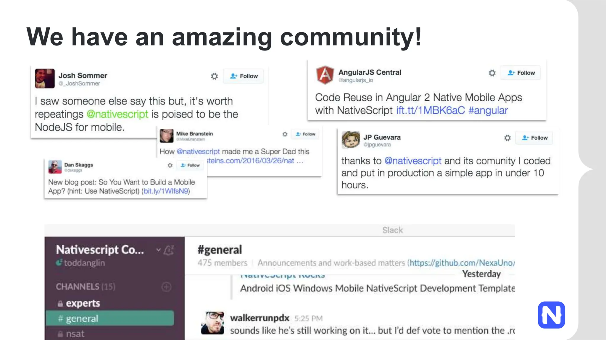 We have an amazing community!
 