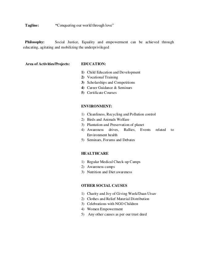 NGO Profile of Ashwamedh Foundation 2017