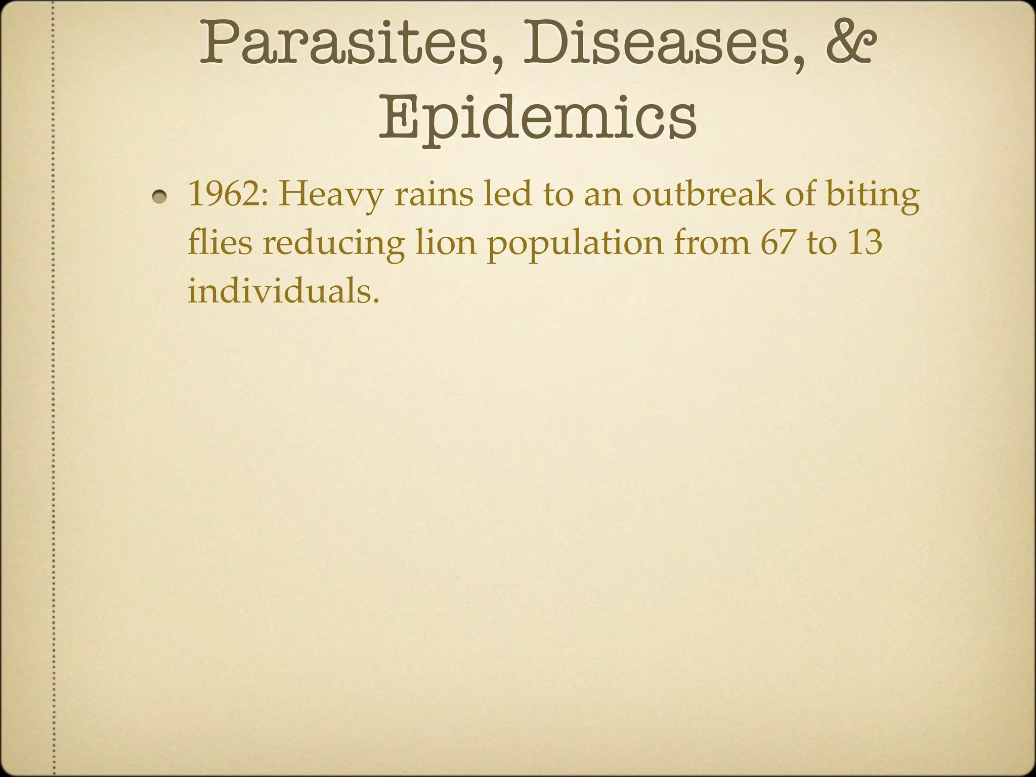 Community Ecology of Ngorongoro Crater, Tanzania