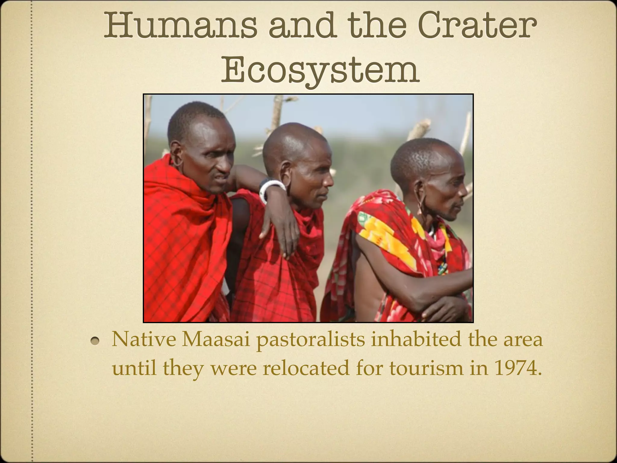Community Ecology of Ngorongoro Crater, Tanzania