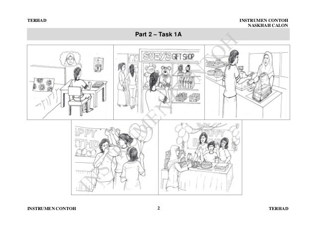 Pt3 speaking sample test candidate booklet