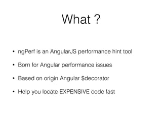 Angular performance hint tool | PPT