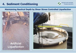 4.  Sediment Conditioning Artificial Liquefaction Maintaining Nautical Depth by Shear Stress Controlled Liquefaction GREISER AND PARTNER Dredging Applications   