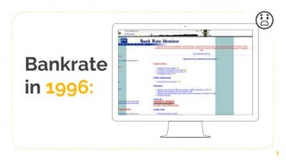 Place your screenshot here
5
Bankrate
in 1996:
😱
 