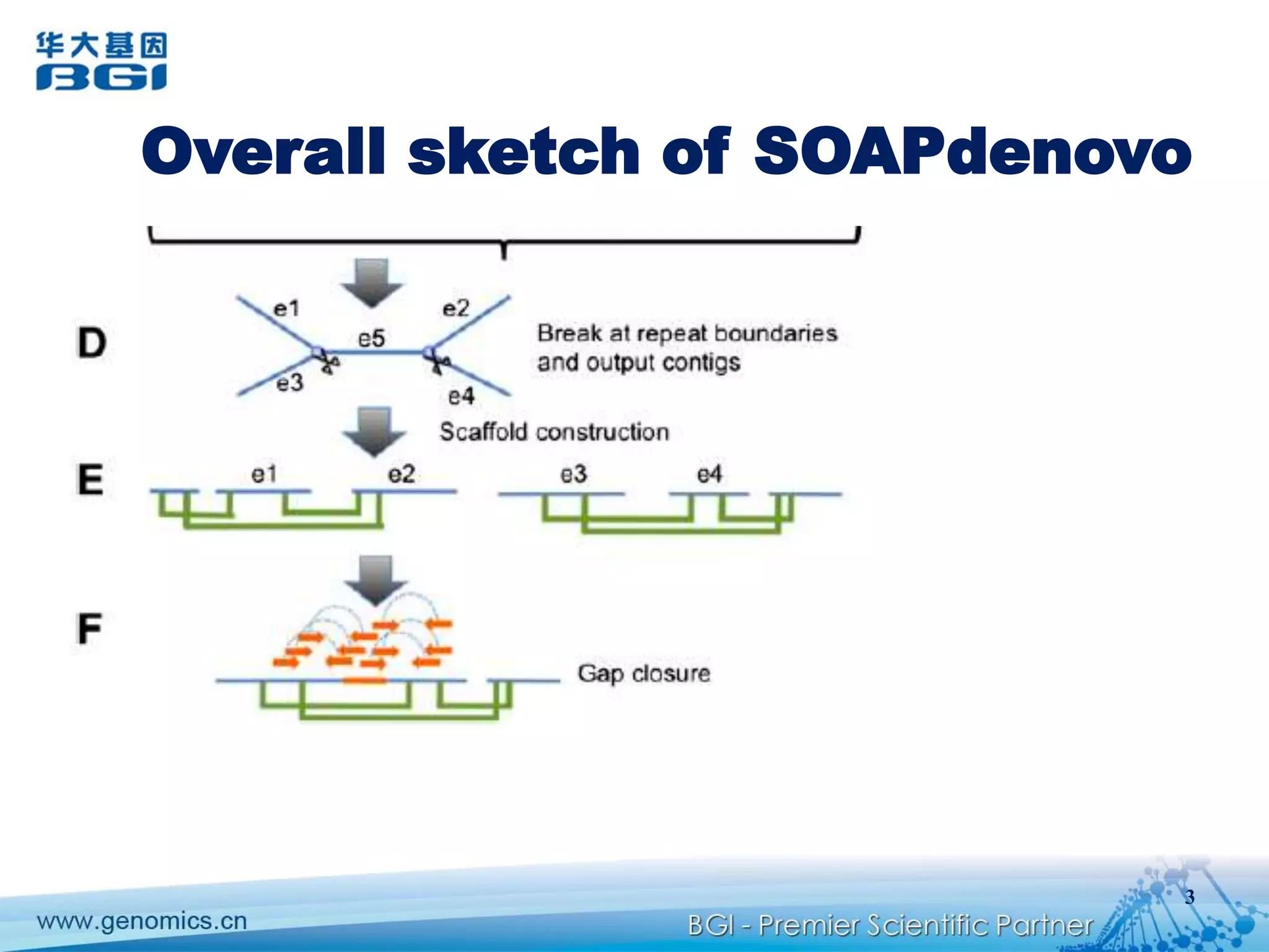Overall sketch of SOAPdenovo3