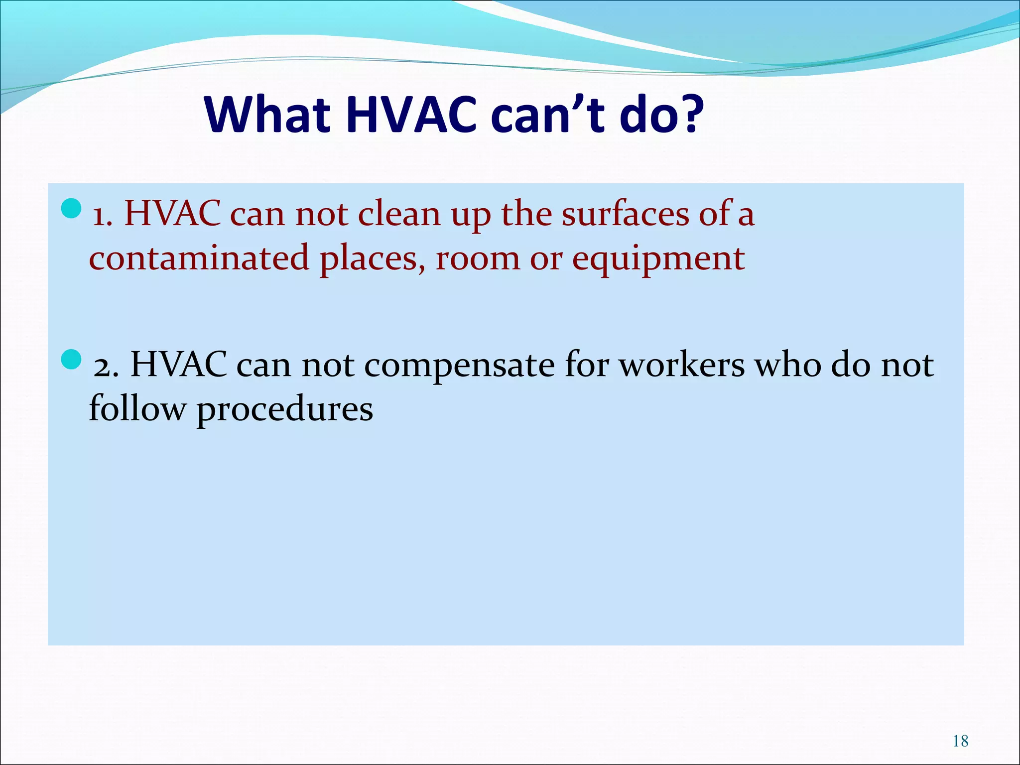 HVAC SYSTEM IN PHARMACEUTICAL INDUSTRY PPT