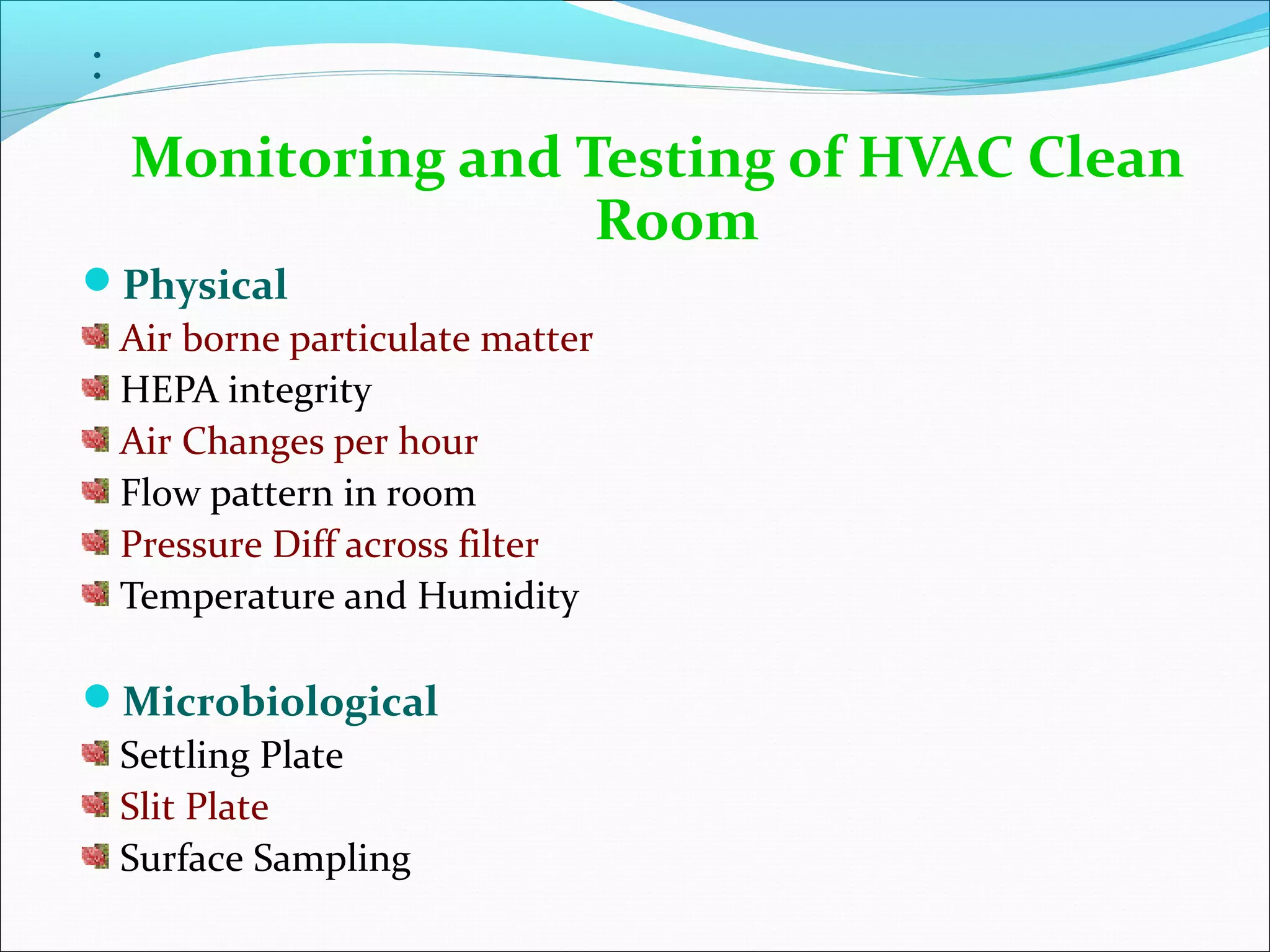 HVAC SYSTEM IN PHARMACEUTICAL INDUSTRY PPT