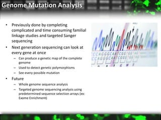 Genome Wide Methodologies and Future Perspectives | PPTX