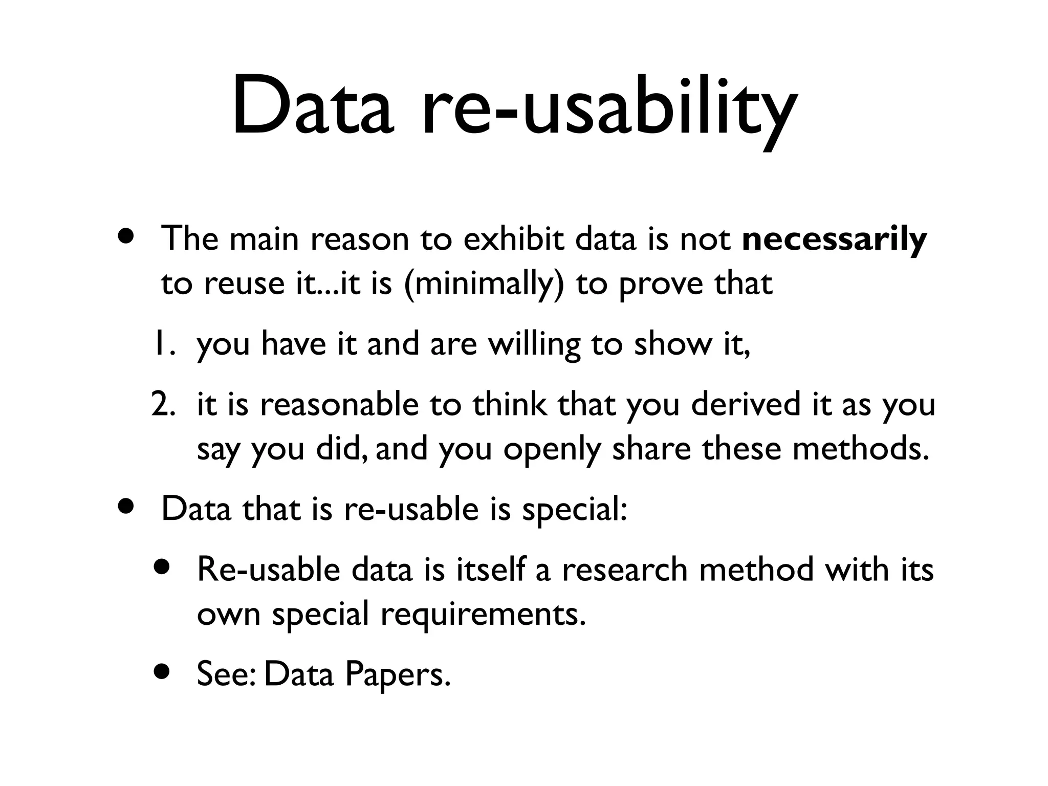 What does NextGen Scientific
Publishing look like?
• There is transparency of all data & methods.
• Big data + small data (the very long tail).
• Articles are deconstructable * text-minable *
remixable * computable.
• Information moves quickly and is verifiable.
• Open annotation for narrative + objects.
• There are no walled gardens: a service-
oriented open-access economy.
 